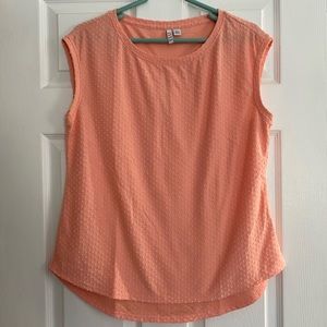 Pink Swiss dots blouse